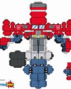 Image result for Optimus Prime Papercraft