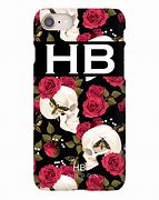 Image result for Skull with Rose Phone Case Picture