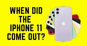 Image result for When Did the iPhone 11 Release