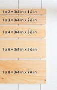 Image result for 2X7 Lumber Actual Size