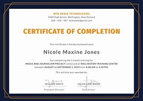 Image result for Training Program Completion Certificate