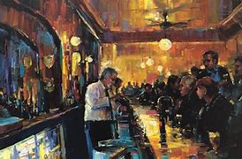 Image result for Famous Bar Scene Drawings