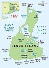 Image result for Block Island Map