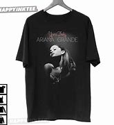 Image result for Ariana Grande Merch Size Chart