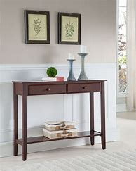 Image result for Tall Shelf Table