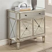 Image result for Contemporary Mirror Night Stand