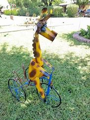 Image result for Giraffe Yard Art