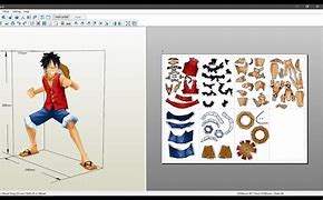 Image result for JCube Papercraft Luffy