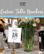 Image result for A Table Number On a Menu