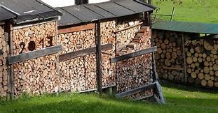 Image result for Rustic Firewood Box