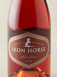 Image result for Iron Horse Brut Rose