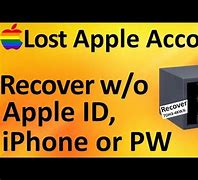Image result for Lost Apple ID