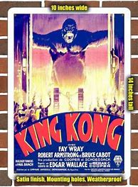 Image result for 1933 King Kong Poster Portal Publications