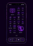 Image result for Neon Purple iPhone App Icons