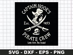 Image result for Captain Hook Saying SVG