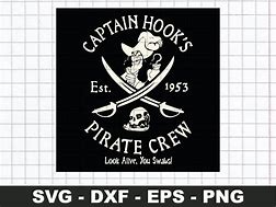 Image result for Captain Hook SVG