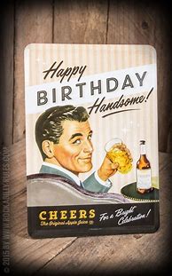 Image result for Vintage Happy Birthday Man