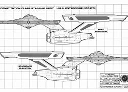 Image result for Star Trek Constitution-class Schematic