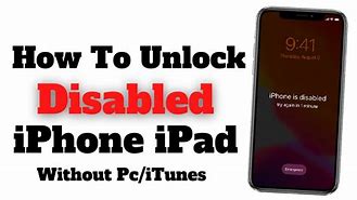 Image result for Unlock Disabled iPhone 8 Plus without iTunes