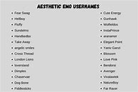 Image result for Emo Names