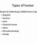Image result for Types of Humor List