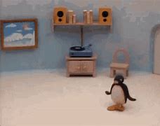 Image result for Penguin Dancing Confetti GIF