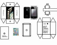 Image result for Papercraft iPhone 4