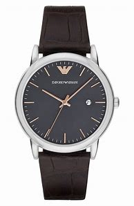 Image result for Armani Leather Watch