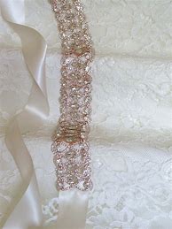 Image result for Rhinestone Flowers Rose Gold