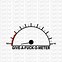 Image result for Give a Shit Meter Black and White SVG