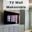 Image result for TV Built into Wall