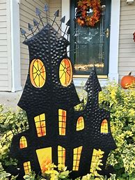 Image result for Outside Halloween Decorating Ideas