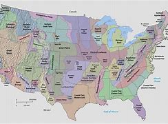 Image result for United States Provinces Map