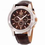 Image result for Nautica Watches Brown Face