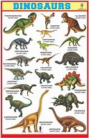 Image result for Dinosaur Name Chart