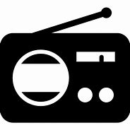 Image result for White Radio Icon