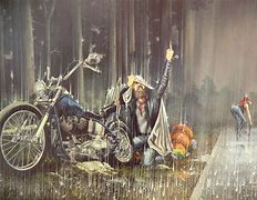 Image result for Motorcycle Biker Art