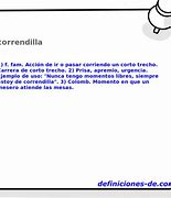 Image result for correndilla