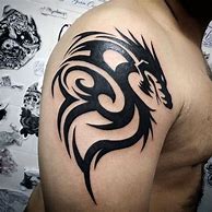 Image result for Tribal Dragon Tattoo Drawings
