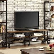 Image result for Circular Industrial TV Stand