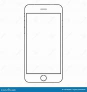 Image result for Vector Line Outline of iPhone