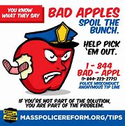 Image result for Bad Apple Police Meme