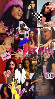 Image result for Aaliyah Collage