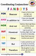 Image result for Fanboys Conjunctions Pictures