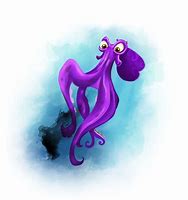 Image result for Purple Octopus Cartoon Show