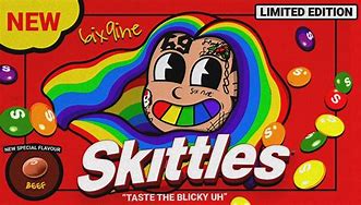 Image result for 6Ix9ine Skittles