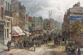 Image result for 19th Century London Skyline