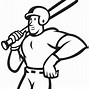Image result for Baseball Bat and Ball Coloring Page