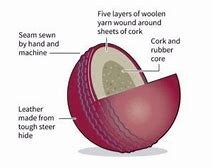 Image result for Cricket Ball Layers