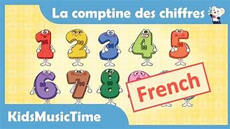 Image result for French Number Song 1 10